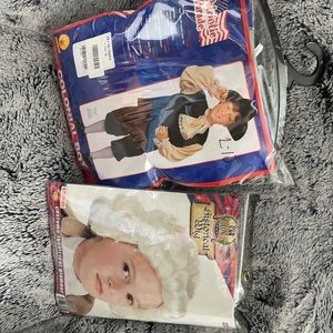Colonial Boy costume and period wig